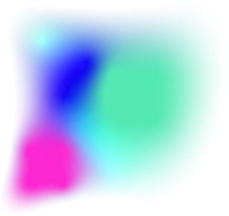 Gradient Blur Pink Blue Green